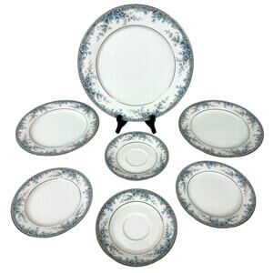 Noritake Contemporary "Avalon" 3390-Seven Individual Pieces-Excellent Condition!
